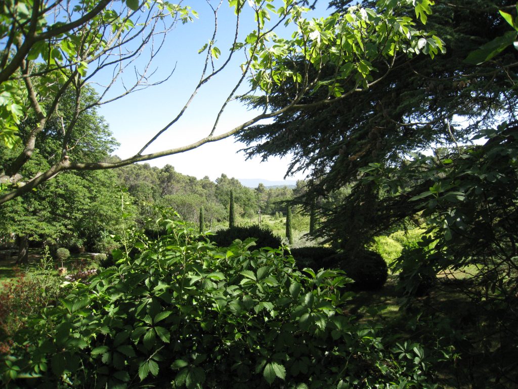 Appartement 7-lodge saint jerome-bastide de ganay-vue jardin-2