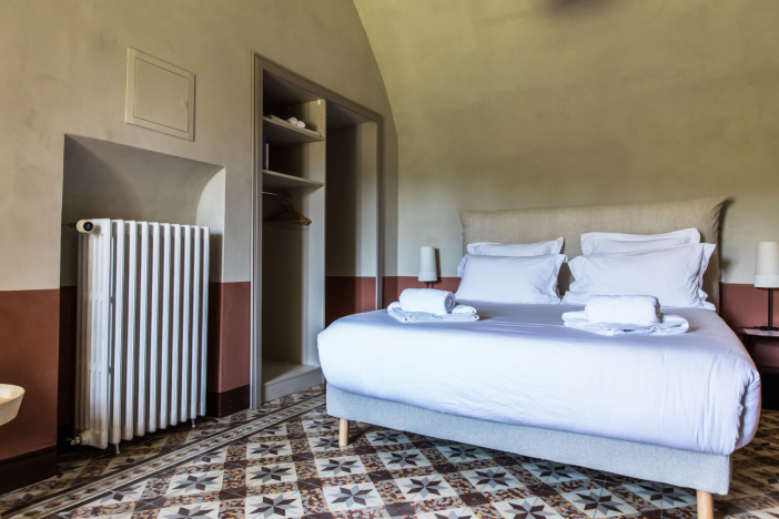 Bastide de Ganay - Chambre B&B Aix-en-Provence - Chambre #5 vue jardin
